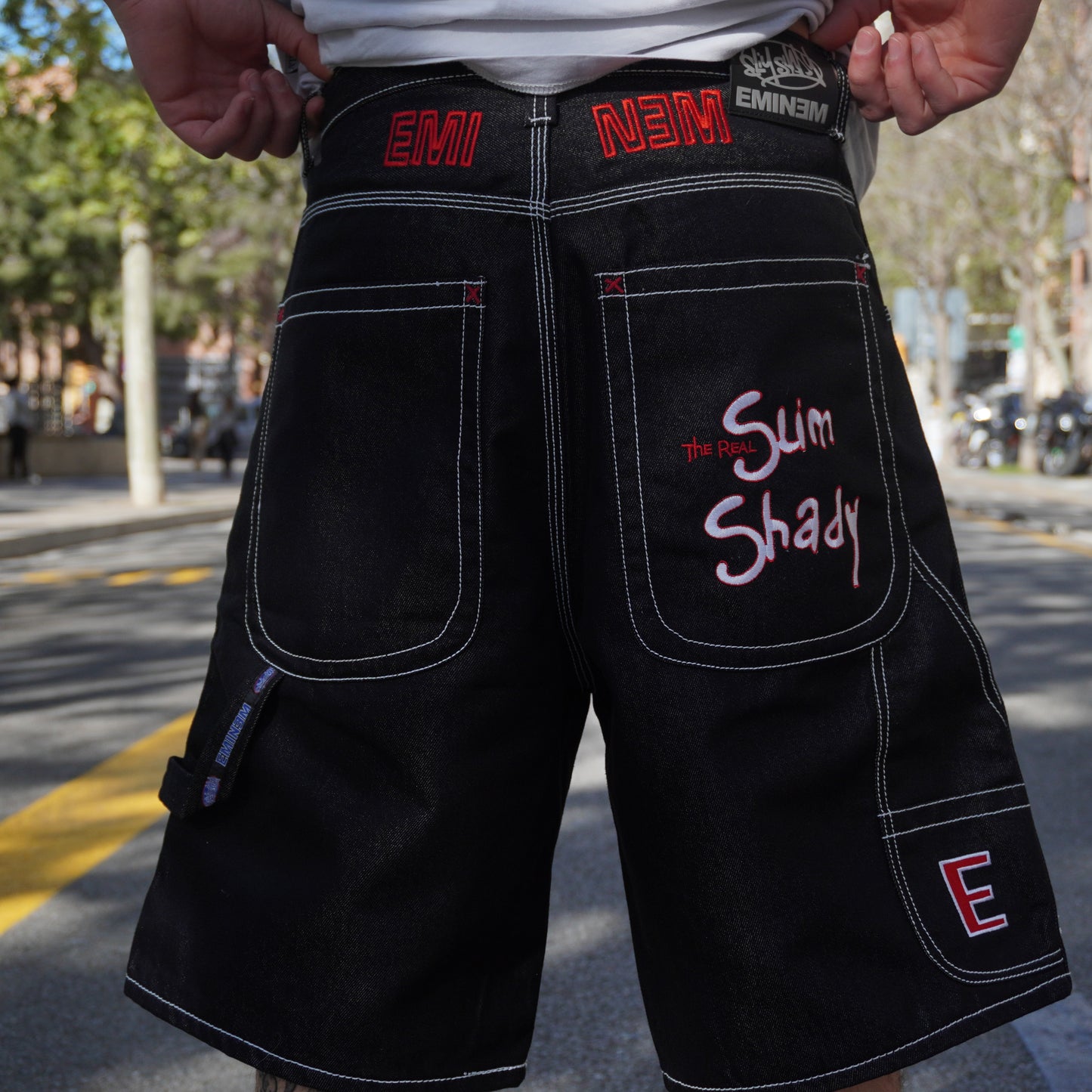 Hip Hop Shorts - Eminem Slim Shady