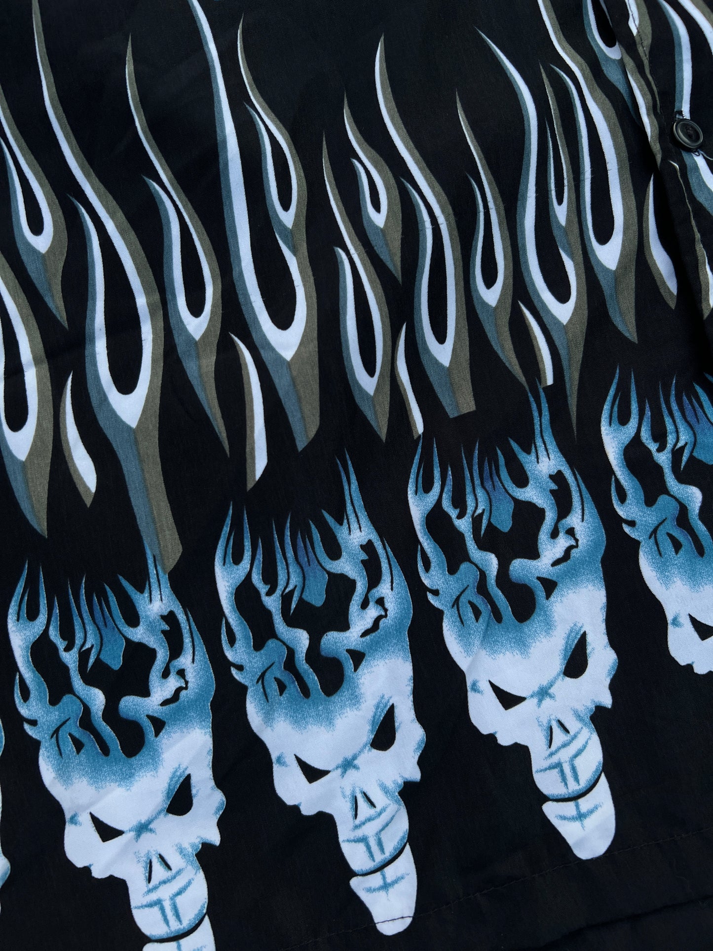 Vintage OSCAR MISA Skulls & Flames