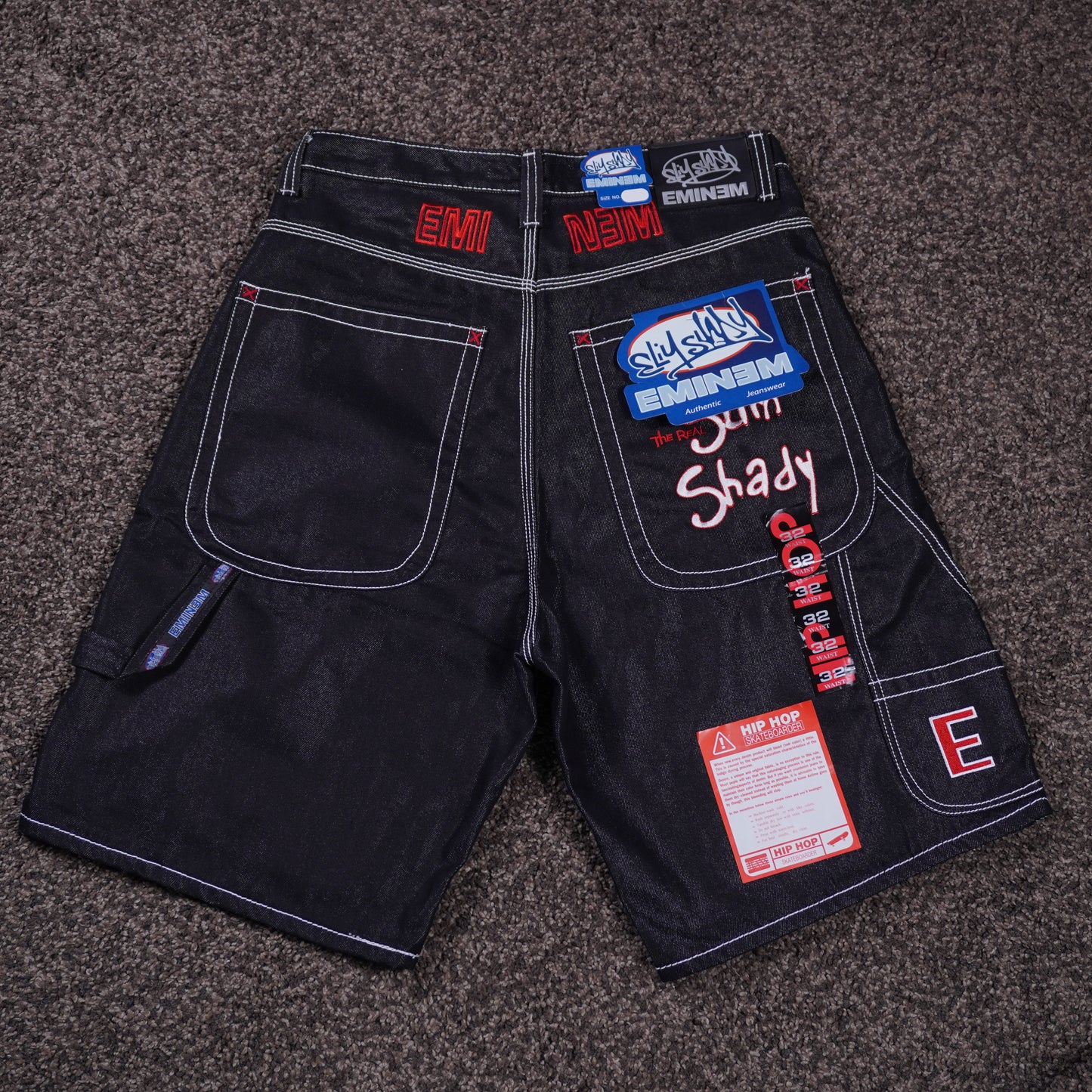 Hip Hop Shorts - Eminem Slim Shady