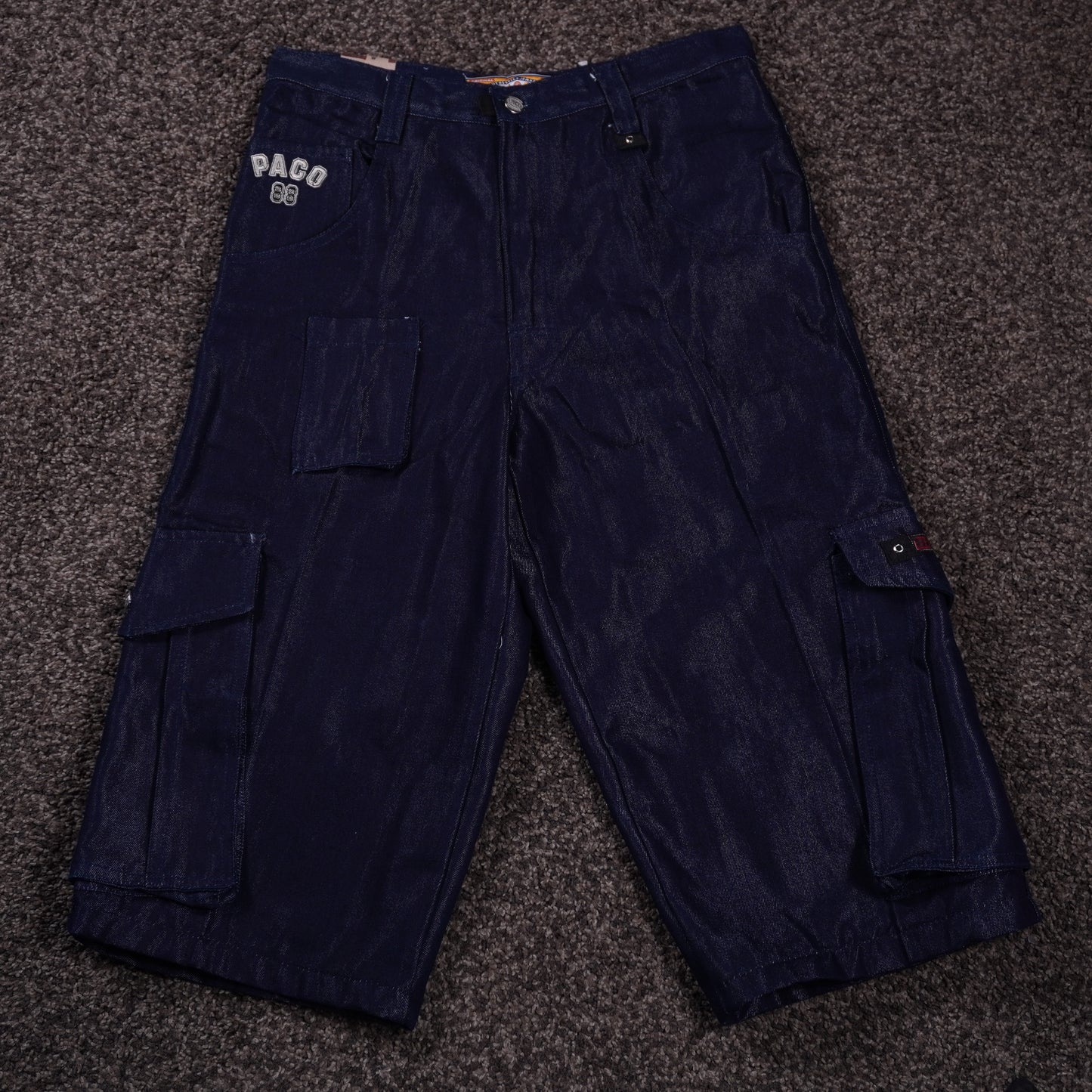 Hip Hop Shorts - Paco 88 | Edición Denim Indigo