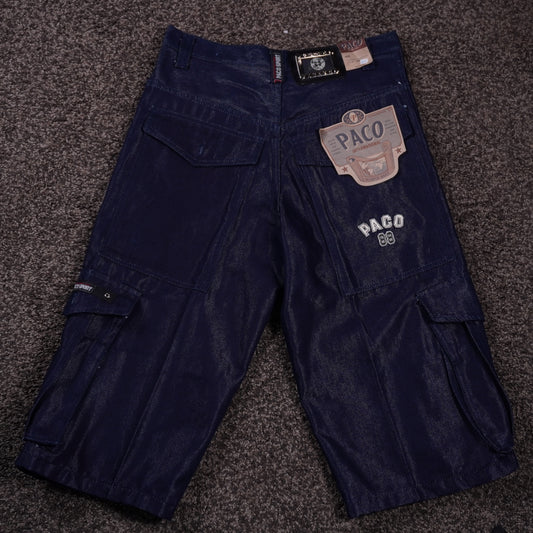 Hip Hop Shorts - Paco 88 | Edición Denim Indigo