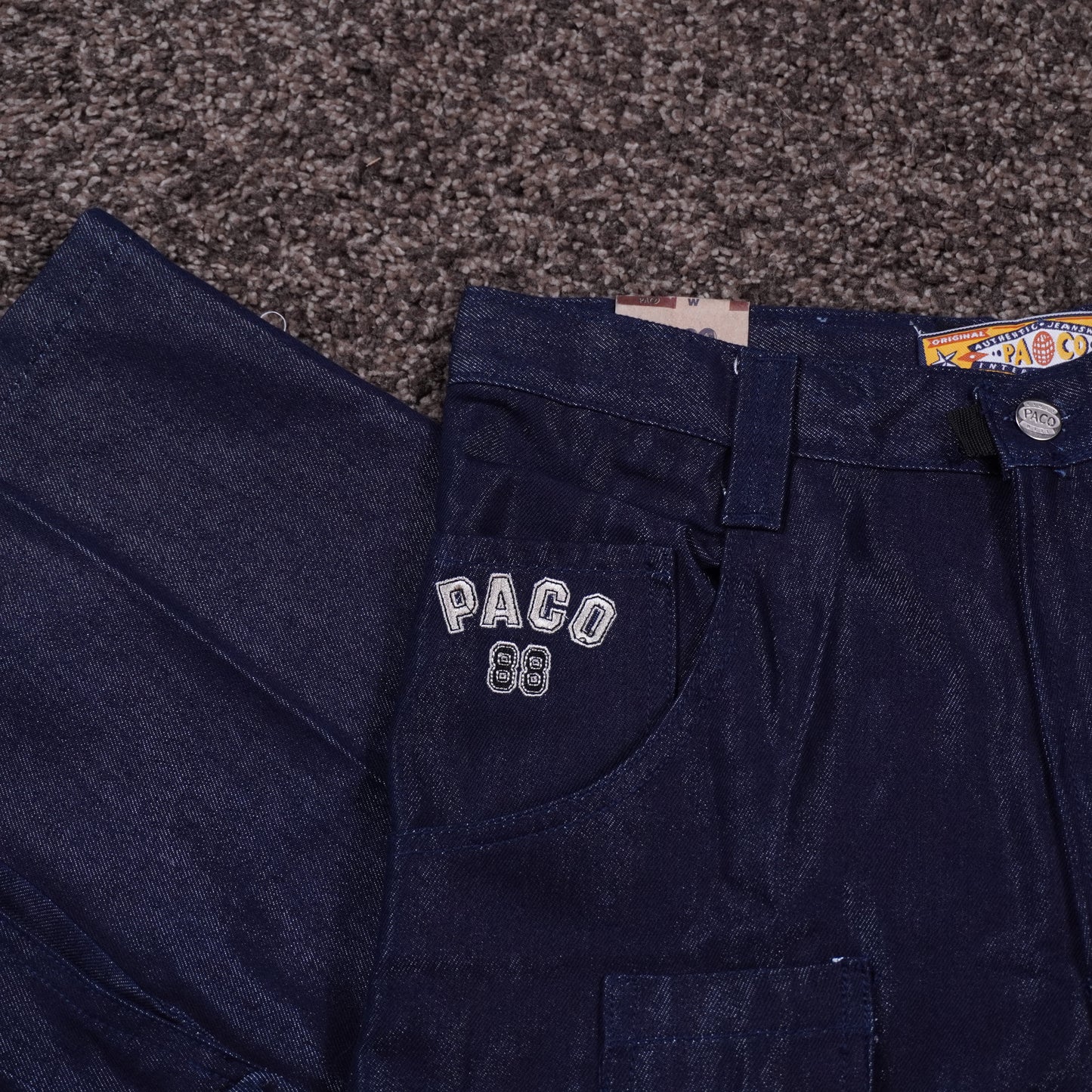 Hip Hop Shorts - Paco 88 | Edición Denim Indigo