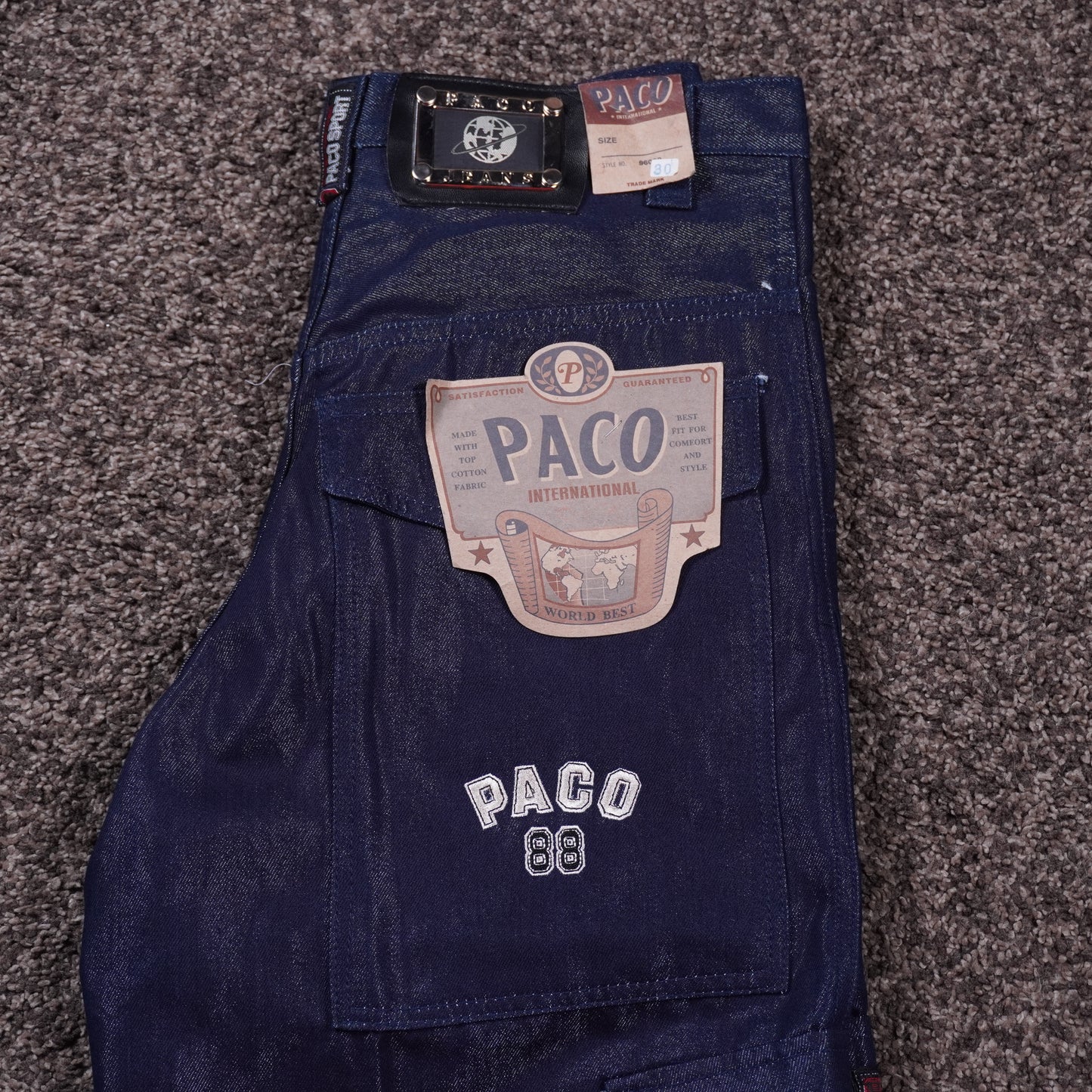 Hip Hop Shorts - Paco 88 | Edición Denim Indigo