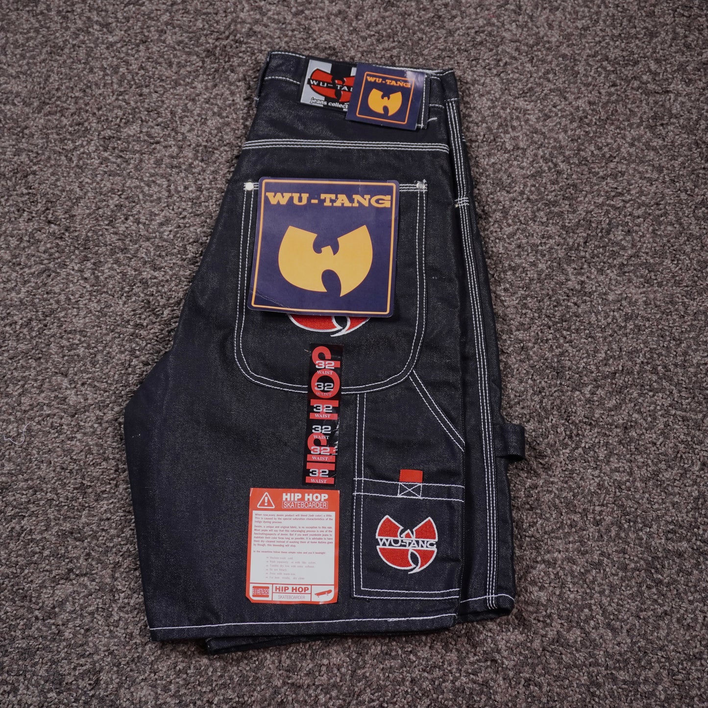 Hip Hop Shorts - Wu Tang Black