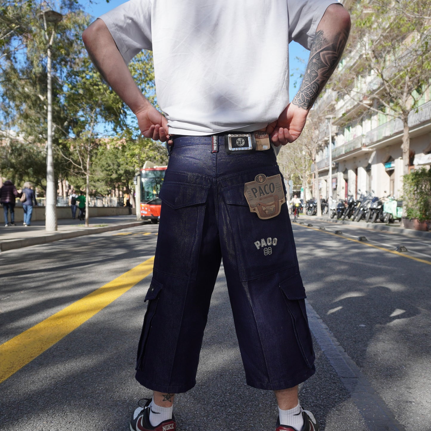 Hip Hop Shorts - Paco 88 | Edición Denim Indigo