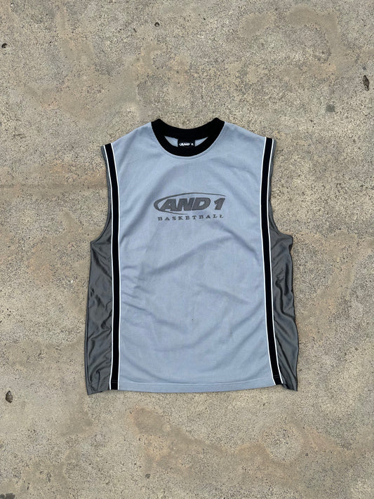 And1 Basketball Graphic Mesh Jersey Tanktop / XL