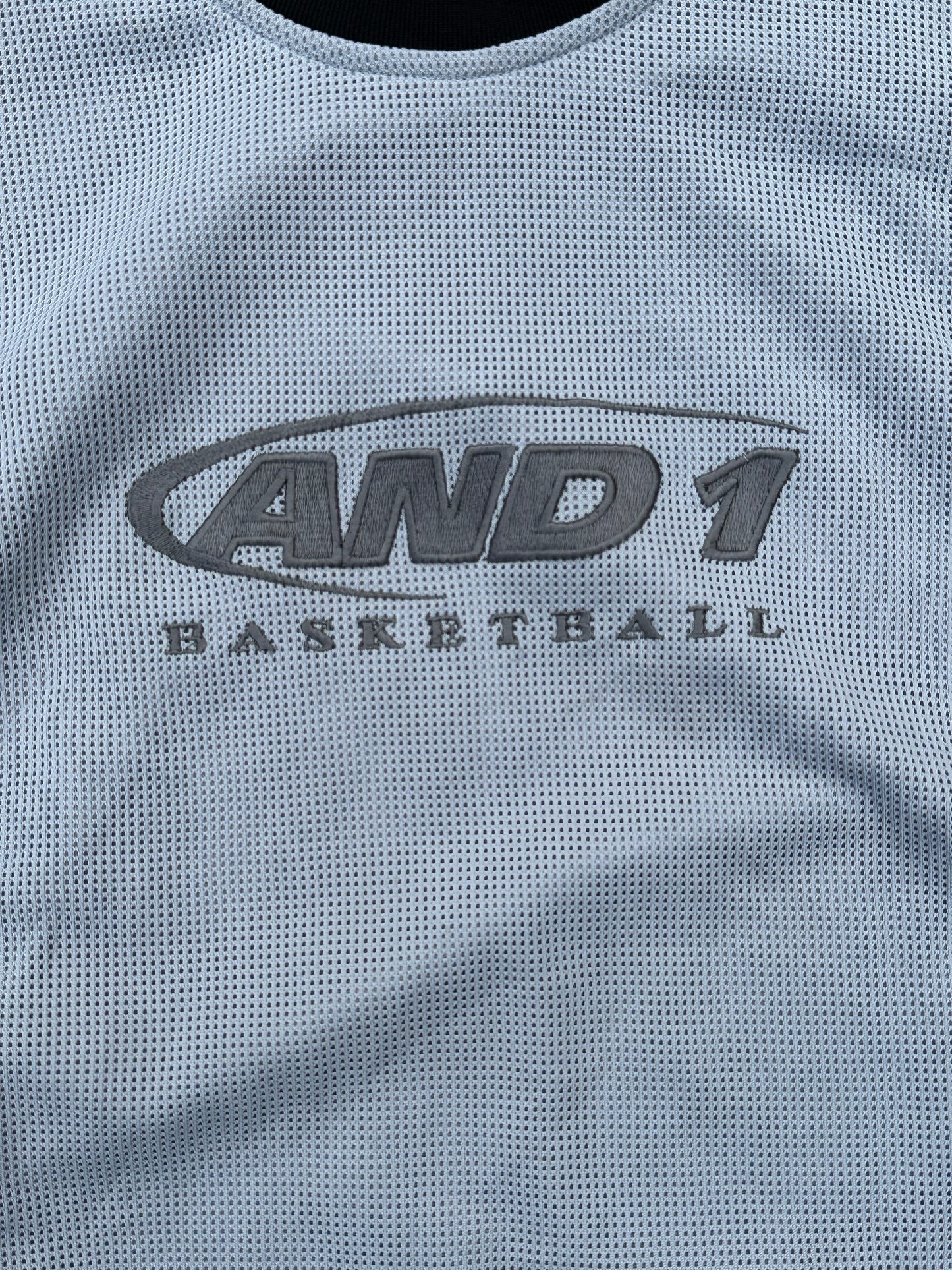And1 Basketball Graphic Mesh Jersey Tanktop / XL