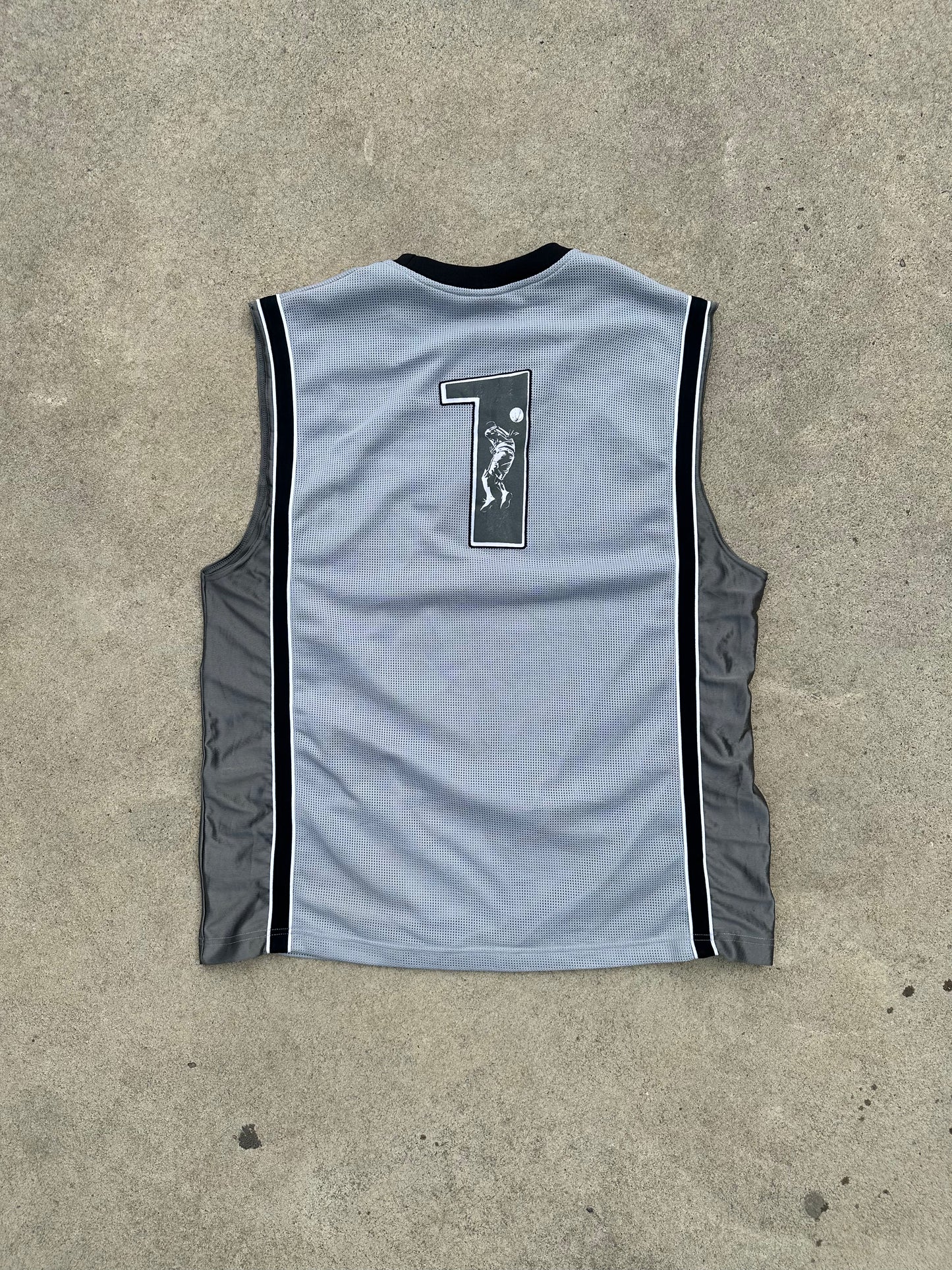 And1 Basketball Graphic Mesh Jersey Tanktop / XL