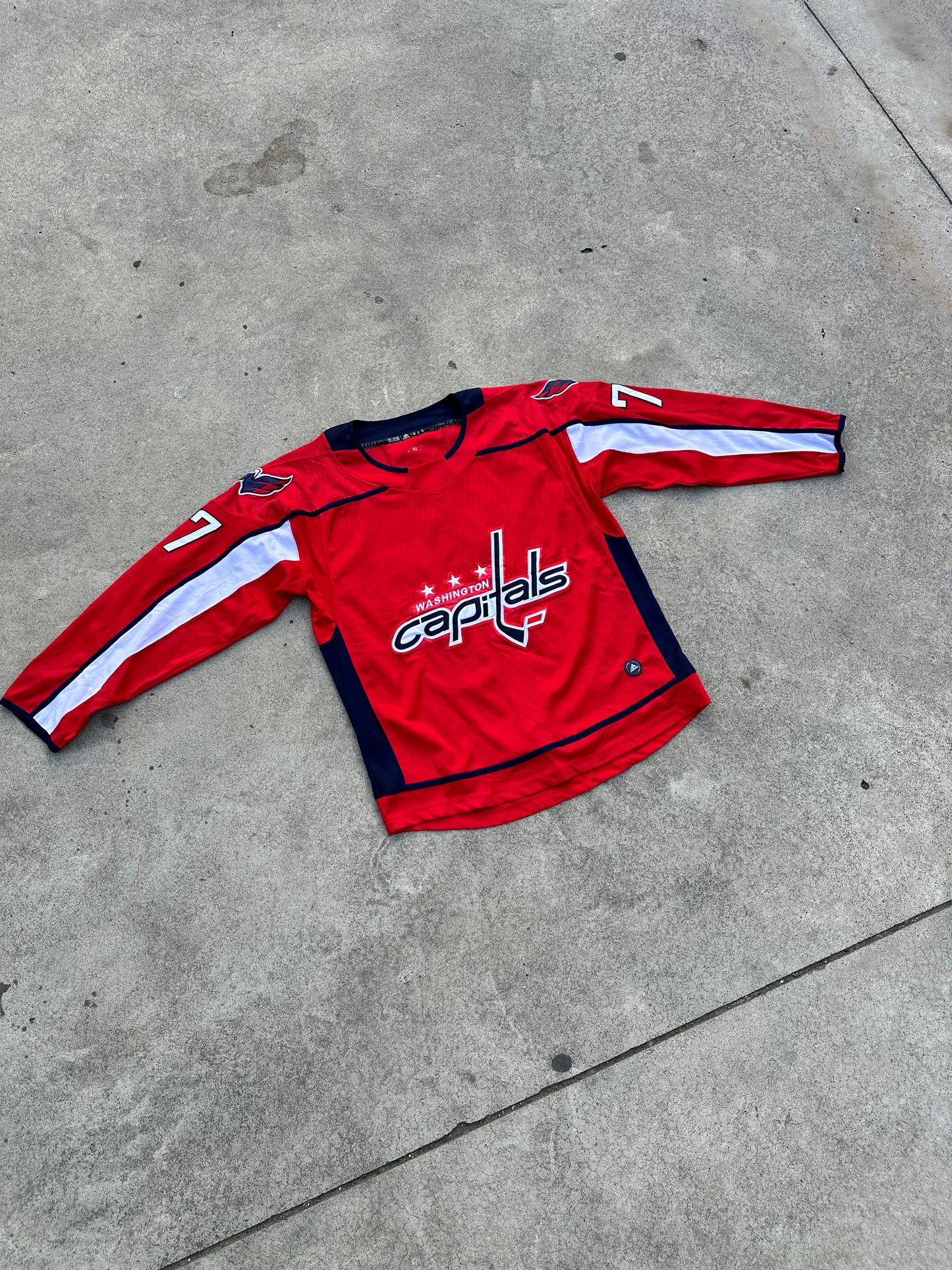 Washington Capitals TJ Oshie Authentic Adidas NHL Hockey Jersey Men’s