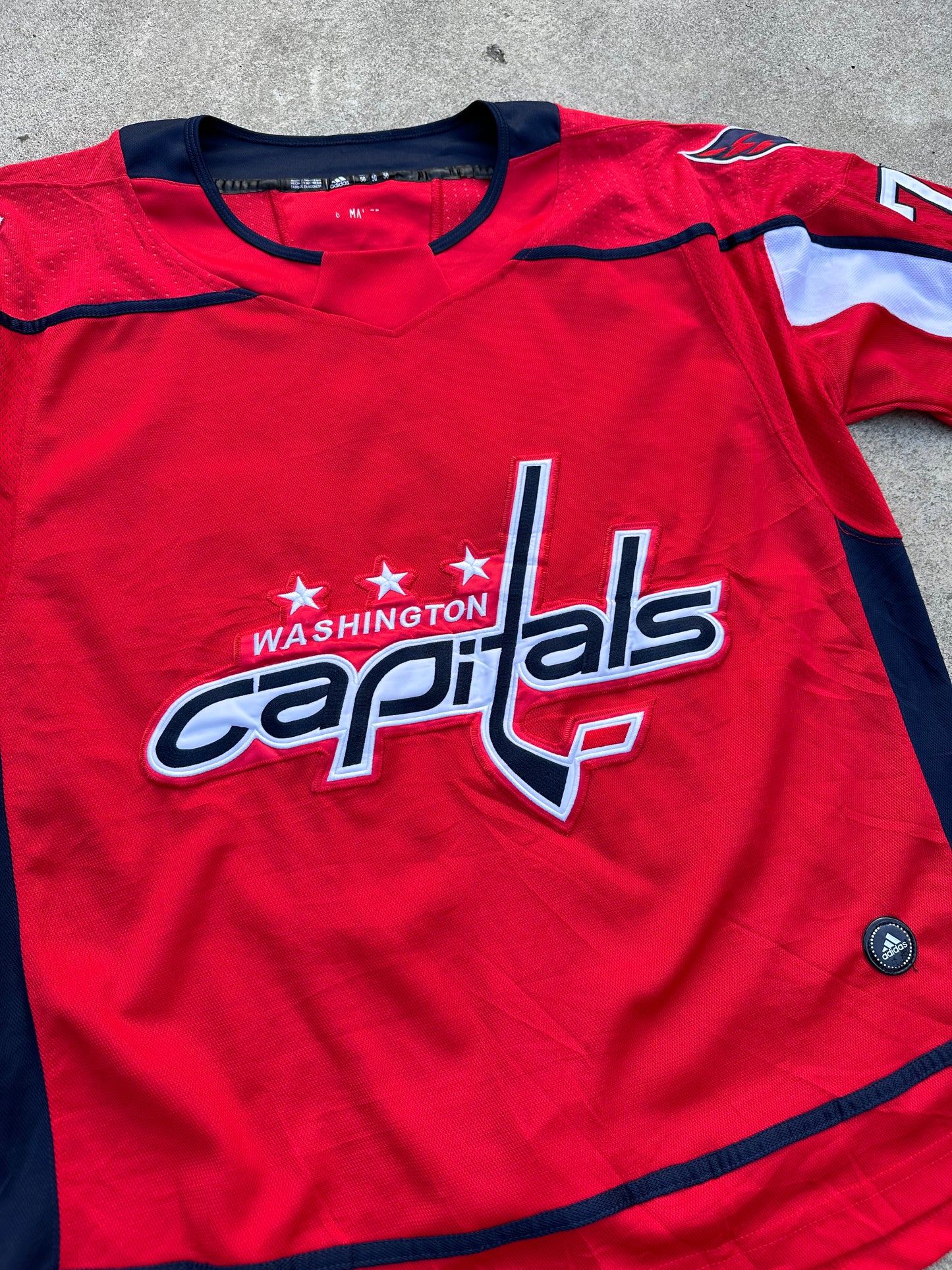 Washington Capitals TJ Oshie Authentic Adidas NHL Hockey Jersey Men’s