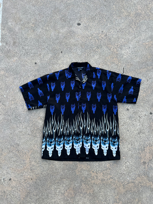 Ferugini Skulls & Fire Shirt