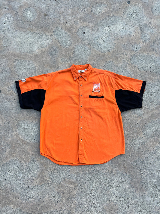 Camisa Vintage WINNER'S CIRCLE® The Home Depot Racing NASCAR Naranja - Talla XXL 🏁