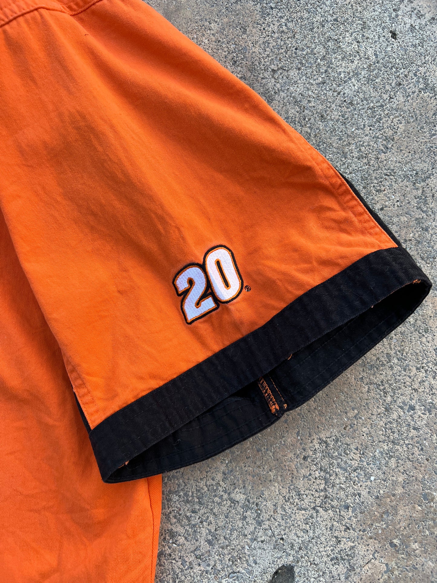 Camisa Vintage WINNER'S CIRCLE® The Home Depot Racing NASCAR Naranja - Talla XXL 🏁