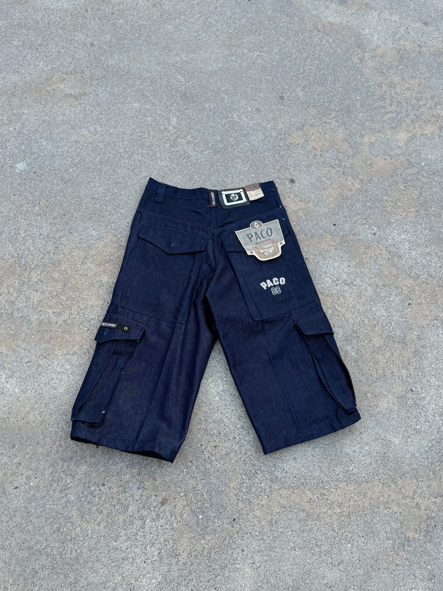 Paco Denim Hip Hop Shorts