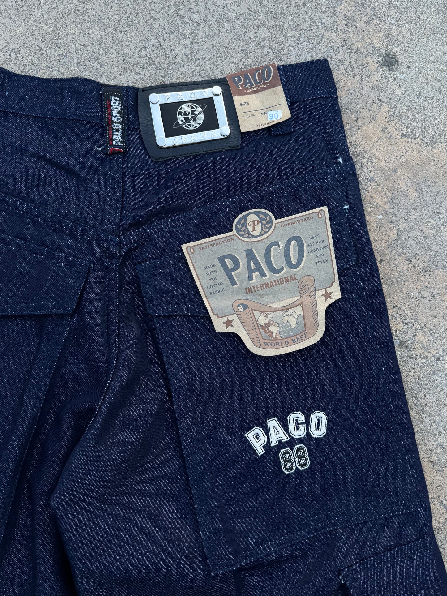 Paco Denim Hip Hop Shorts